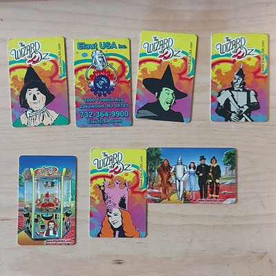 The Wizard of Oz Elaut USA Inc. Non-Sport Trading Cards Lot 6 Dorothy Tin Man