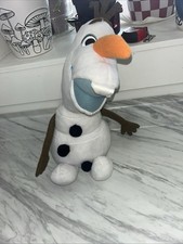 Authentic Disney Frozen Olaf Plush 14" Used Great Condition