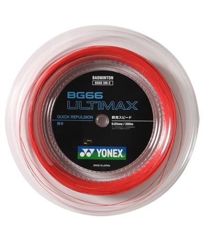 Yonex Ultimax BG66UM 200m RedNEW | eBay