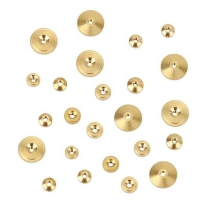 pcs Brass Clock Hand Nut Assortment, Grandfather Clock Parts 5/6/10mm OD 24