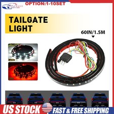 60 Led Truck Tailgate Light Bar Strip Reverse Brake Turn Signal Tail Lamp White