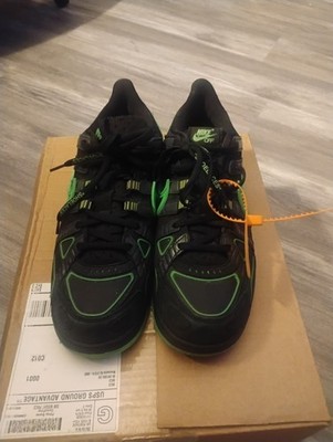 Size 10.5 - Nike Air Rubber Dunk x Off-White Low Green Strike