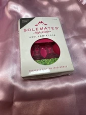 Solemates High Heeler Prevents Sinking Into Grass Narrow Clear - FREE SHIP!