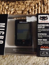 Cateye Micro Wireless Cycle Road Bike Racing Computer New