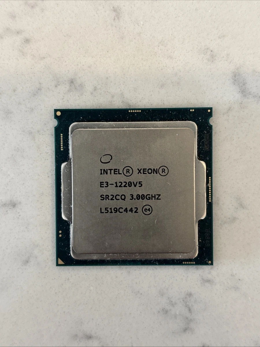 Xeon E3-1240 V5 E3 1240V5 E3 3,5 GHz CPU De Cuatro Núcleos Usado 80W LGA 1151 VZXO | México