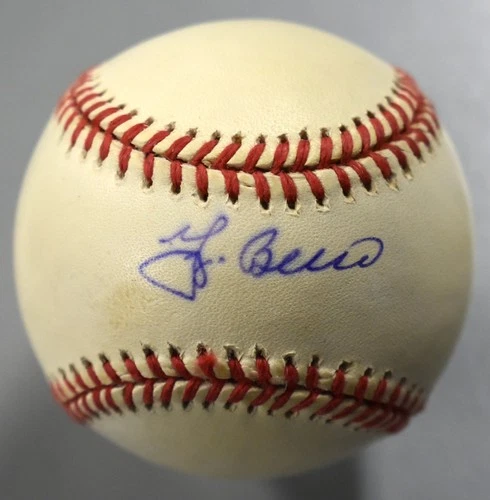 Yogi Berra Signed Official American League Baseball Autograph