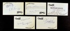 Lot 5 Vintage AMERICAN COMPOSERS AUTOGRAPHS Luening Zwilich Peterson Moss Norman — photo 1