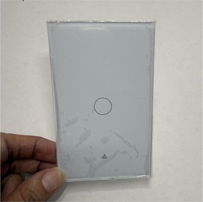 Moes MS-104 Smart Wi-Fi Touch Wall Switch Alexa Google White Decorator/Rocker