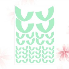 Glowing Creative Wall Sticker Halloween Eyes Luminous Carved Fluorescent