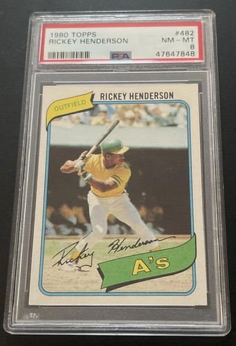 Rickey Henderson #482 card