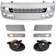Stoßstange vorne grundiert+Gitter passt für VW Transporter T5 Facelift 09-15