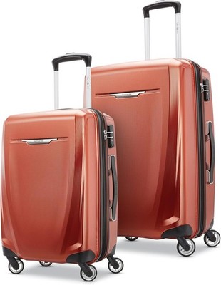 Samsonite Winfield 3 DLX Hardside Expandable Luggage Orange, 2-Piece Set (20/25)