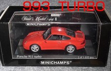 1/43 Porsche 911 993 Turbo Red 1995