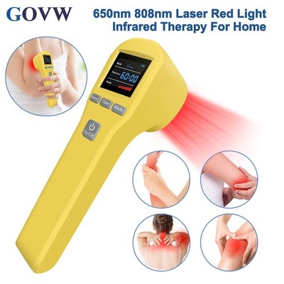 GOVW 880mW Cold Laser for Knee Back Neck Pain Low Level Laser Therapy Device