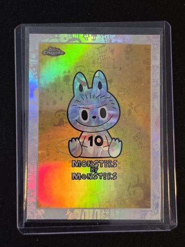 Topps Chrome Labubu Monsters By Monsters 10th Anniversary #4 Refractor