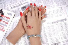 NEW Silicone Vivid Female Hands Mannequin Display Jewelry/Tattoo/Finger Bendable