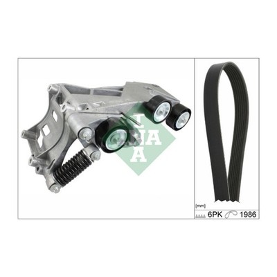 INA Keilrippenriemensatz für MERCEDEES-BENZ A-/B-KLASSE W169 W245 150-180 M266
