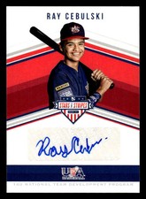 2018 PANINI USA STARS & STRIPES RAY CEBULSKI 14NTRC 14U SIGNATURES /196 TEAM USA