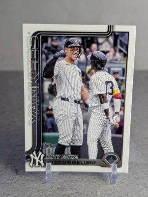 2025 Topps Update ''City Boys!'' Aaron Judge #US85 - NY Yankees