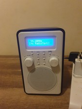 Tesco DR1502B DAB FM Portable Digital Radio 5.9V DC 4xAA Batteries No box