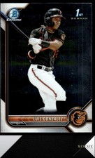 2022 Bowman #BCP-125 Luis Gonzalez Chrome Prospects Baltimore Orioles