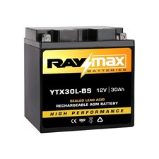 YTX30L-BS 12V 30Ah AGM Battery   High Performance Sealed Lead Acid Battery