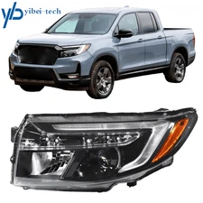 For 21-25 Honda Ridgeline 22-25 Passport Headlight Left Side Headlamp 7-Pin Plug