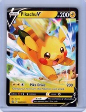 Pikachu V SWSH285 Holo Promo Sword & Shield Promo Pokemon Holo Near Mint on eBay