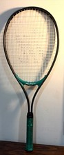 VTG MacGregor Tennis Racquet With 3-7/8 Grip Black Green Made In Taiwan
