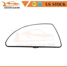 Replacement View Mirror Glass For 2006-2013 CHEVROLET IMPALA Driver Side w/Base
