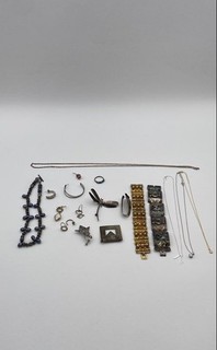 925 Sterling Silver Jewelry Scrap/Recovery Lot Of 210 Grams