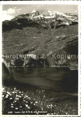 Amden Walensee SG mit Walensee