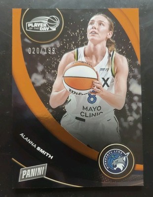 2025 Panini WNBA Player of the Day #17 Alanna Smith Orange #/199