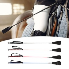 Horse Riding Whip Equestrianism Sports Soft Rubber Whip Anti Slip 68cm Training
