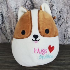 Squishmallows 5” REGINALD Hugs & Squishes Corgi Dog Valentine's Day EXCLUSIVE