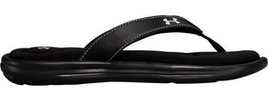 women's under armour memory foam flip flops