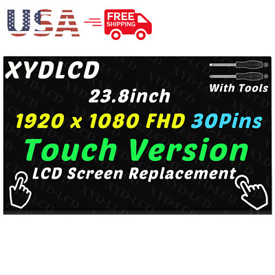 24'' for Lenovo ideacentre A340-24ICK All-in-One F0ER0000US LCD Touch Screen FHD