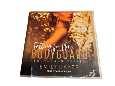 Falling For Her Bodyguard : Emily Hayes , New Sealed Audiobook CD