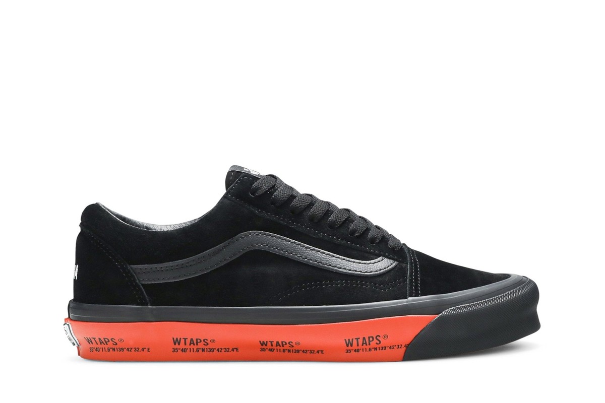 トップス WTAPS VANS SS T BLACK size3 L Vans x WTAPS Logo T-Shirt 'Black' VN0A7SPRBLK