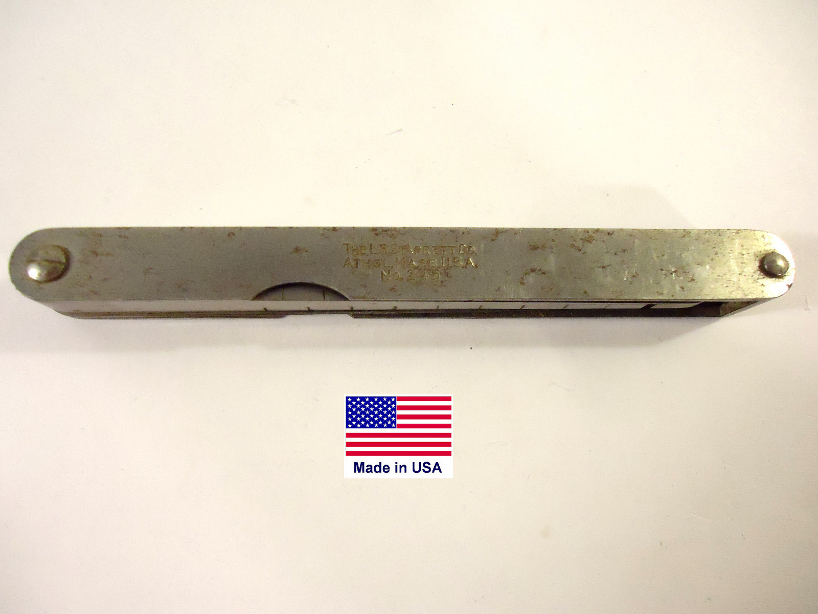 Vintage Starrett Engineers Combo Taper Wire Thickness Gage, Used, USA