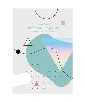 Dotted Bullet Journal - Abstract: Medium A5 - 5.83X8.27, Blank Classic