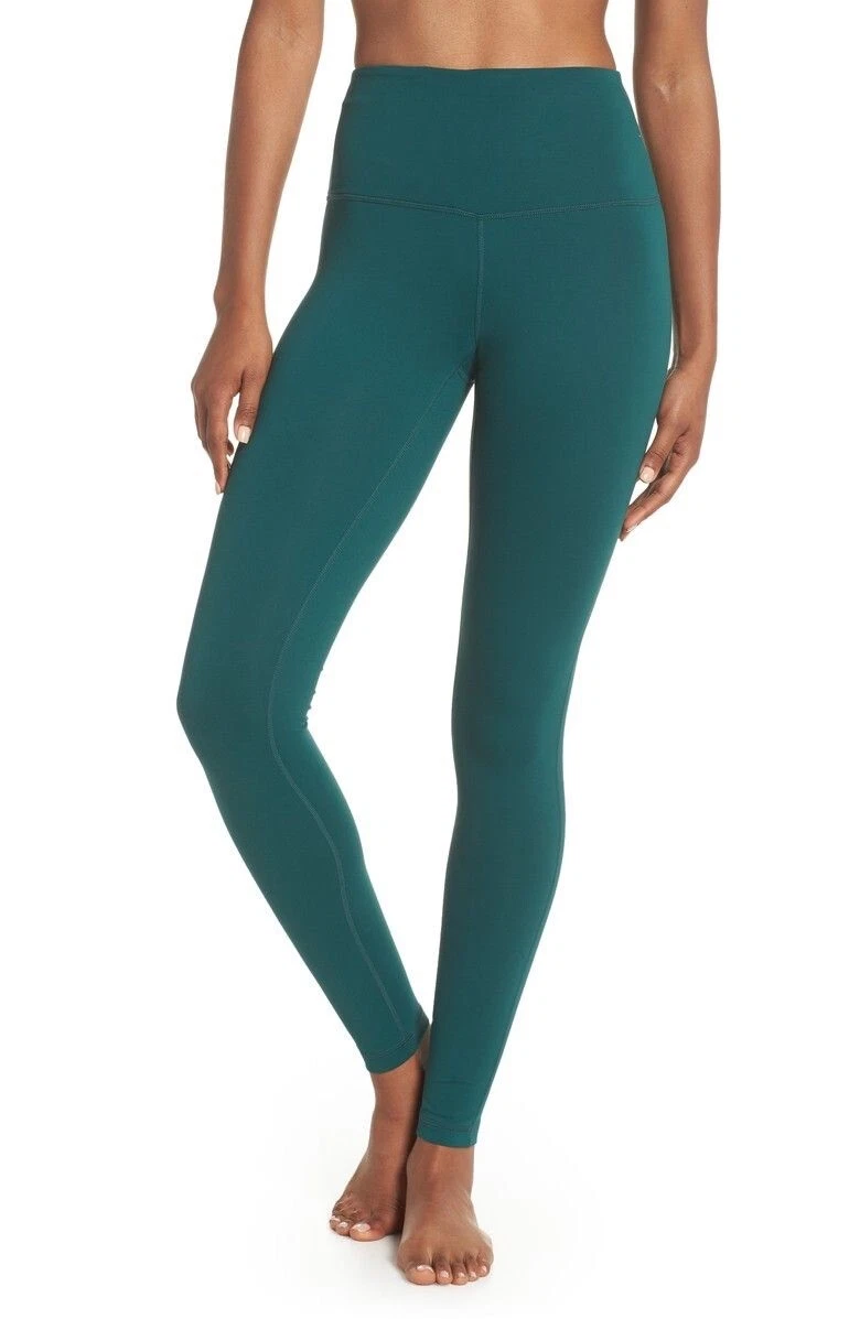 Zella 'Live In' High Waist Leggings - Green - Small