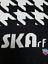 thumbnail 5  - Warrior UK England SKArf Dogtooth Scarf Black White SKA Mod Skinhead Schal 2Tone