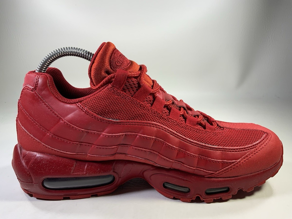 Nike Air Max 95 Triple Red Varsity Mens Size 8 Rare Sneakers