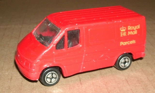164 Scale Ford Transit Van Royal Mail Parcel Delivery Truck Diecast Toy Corgi