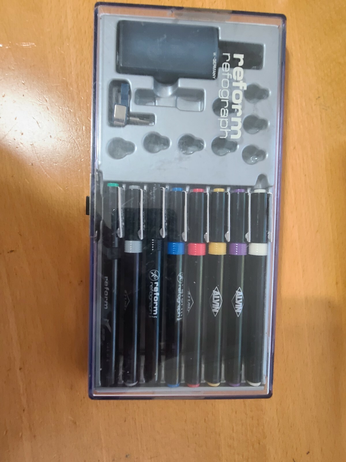 Reform Refograph 8 Pen Set Germany DRAWING TECHNICAL Pen Please READ eBay