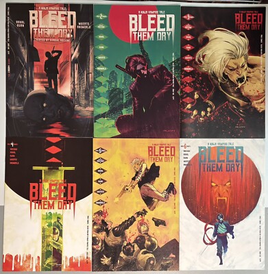 Bleed Them Dry # s 1-6 Complete Set - Vault Comics 2020 - 2021