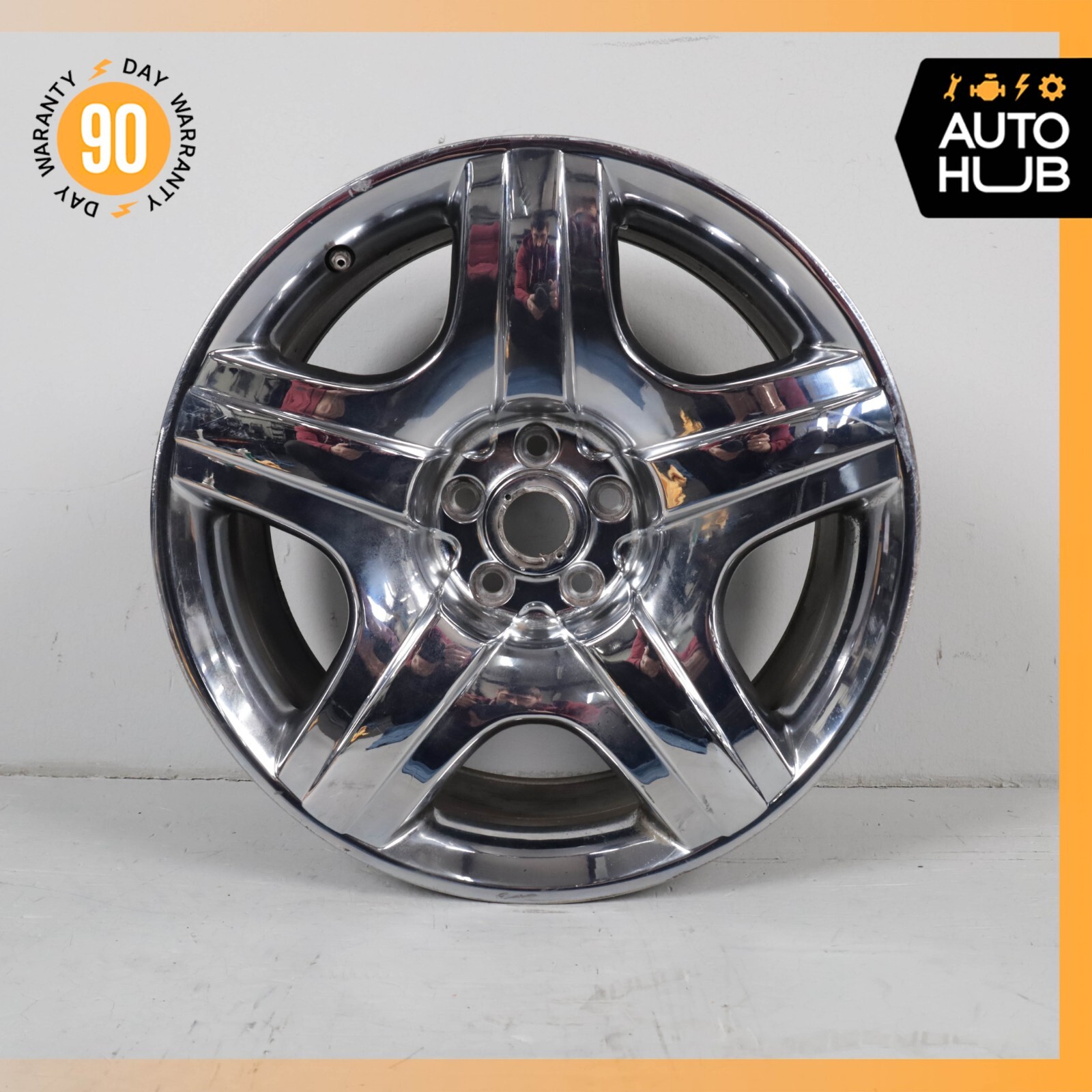 Bentley Continental GT GTC 9 x 19 19" Wheel Rim Chrome 3W0601025J OEM