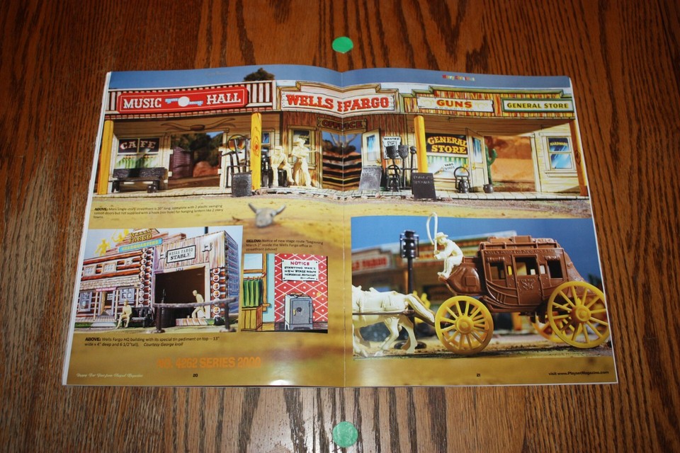 Playset Magazine 119 Dec 2021/Jan/Feb 2022 Wells Fargo, Death