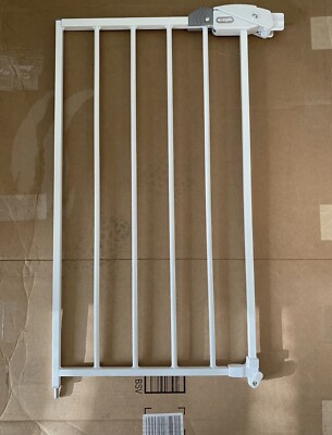 Regalo Easy Step Extra Tall Walk Thru Gate, White for sale online
